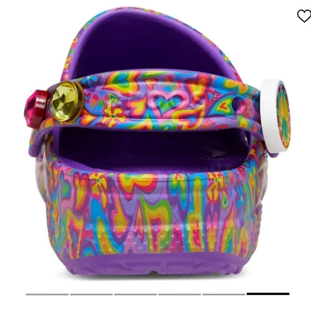 NEW in Box Croc X Lisa Frank Limited Edition Women’s 9 - Picture 8 of 9